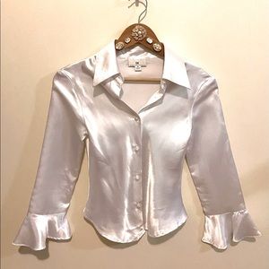 Byer California- White Vintage Button Down